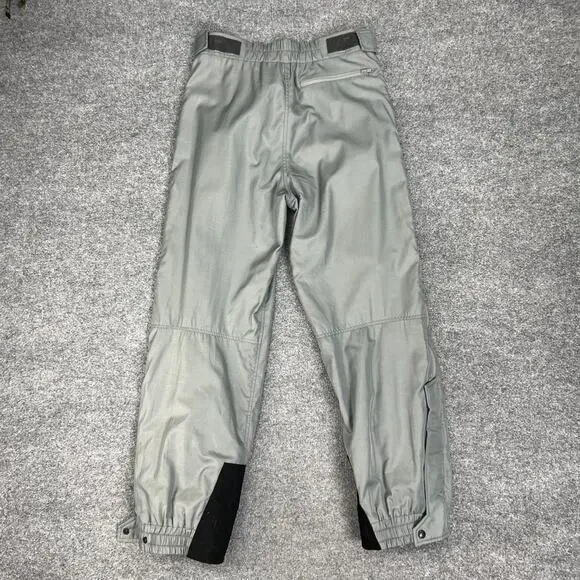 The North Face Rain Pants Mens M Medium Grey Nylon Waterproof Lined Snow *READ - Picture 9 of 15